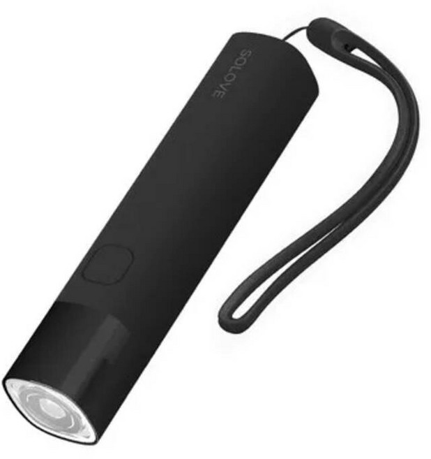손전등 캠핑 랜턴 낚시 미니 후레쉬 SOLOVE X3 LED 3000mAh 모바일 전원 USB 다기능 밝기 토치 보조베터리 휴대용 조명, 01 Type-C Black, 01 Type-C Black