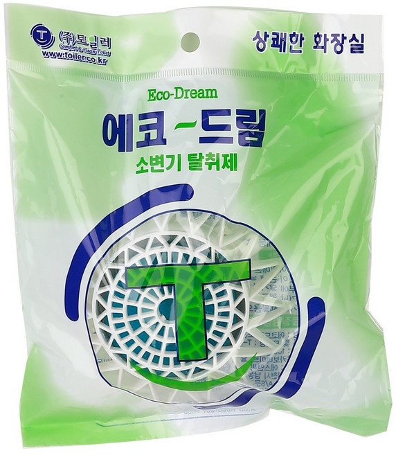토일러 에코드림 돔 소변기탈취제, 1개