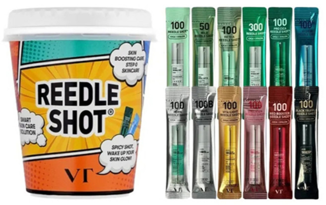 VT REEDLE SHOT 肌膚煥活精華套裝, 45個, 1ml
