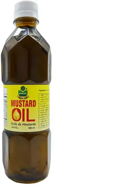 MARHABA 겨자유 Mustard Oil 겨자씨 기름 머스타드 겨자 오일 500ml, 1개