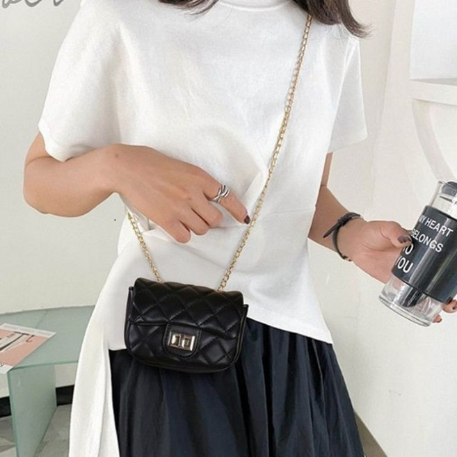 마이크로미니 퀼팅 체인백 CH-3016Y