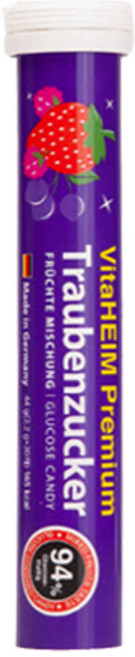 비타하임 독일 포도당캔디 사탕 1통 20정 (혼합과일맛), 44g, 1개