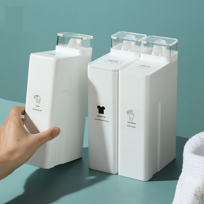 세탁 세제 소분용기 세제통 공병 1L, 1개