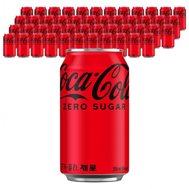 코카콜라 제로 350ML x 48캔, 48개