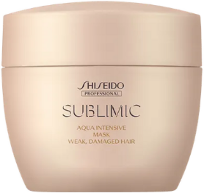 시세이도 마스크 트리트먼트 서브리믹 아쿠아 인텐시브 수분마스크200g WEAK손상모발용, 200g, 1개