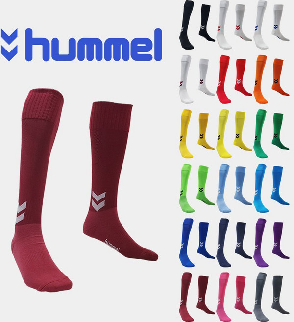 험멜 아동용 유소년 축구스타킹 스포츠양말 운동양말 아동 여성 풋살, 자주, 1개