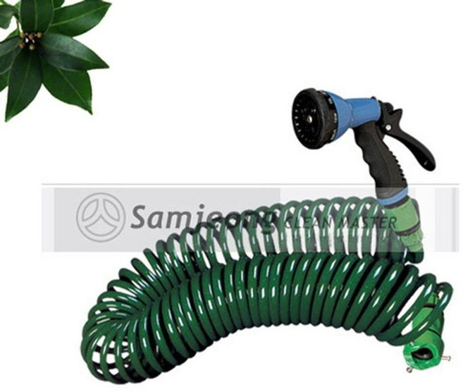 코일호스 15m 베란다청소 세차 청소호스, 본상품선택