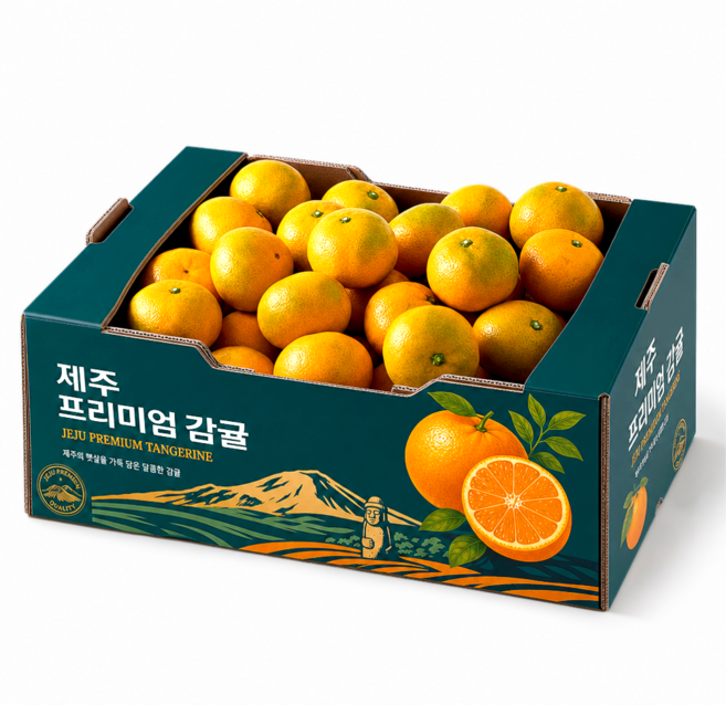 12brix 고당도 특품선별 제주 감귤, 1박스, 3kg 초특가