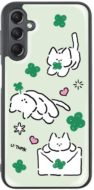 갤럭시A24 변색없는 디자인 에폭시 범퍼케이스