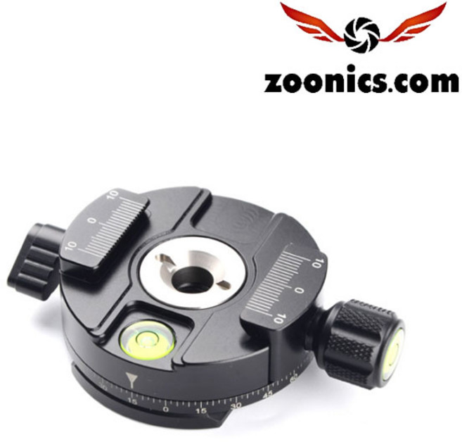 주닉스 XPC-60 파노라마 팬 틸트 클립 퀵 릴리스 플레이트 헤드, 1개