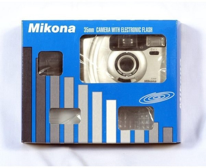 王冠 Mikona 美樂 LOMO 135MM 內置閃燈 32mm廣角 復古文青底片相機, 1個, 單售 2068 底片機, 2068