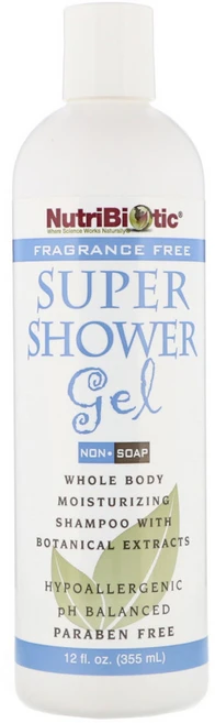 NutriBiotic 슈퍼 샤워 겔 향 없음 비누 아님 12 액량 온스 (355 ml) 3팩, 355ml - 쿠팡