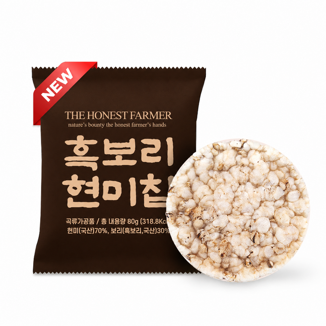 정직한농부 흑보리현미칩 40g(5개입) x 50봉, 50개, 40g