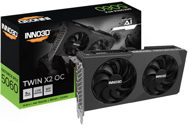 INNO3D 지포스 RTX 5060 D7 8GB TWIN X2 OC V2