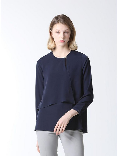 르오트 시그널 스트레치 블라우스 4종택일