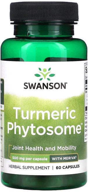 Swanson Meriva 함유 강황 파이토솜 500mg 캡슐 60정, SwansonMeriva함유강황파이토솜500mg캡슐60, 1개 - 쿠팡