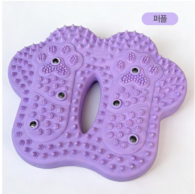 아브힐 발바닥 지압매트 에어 발마사지기, 퍼플, 1개