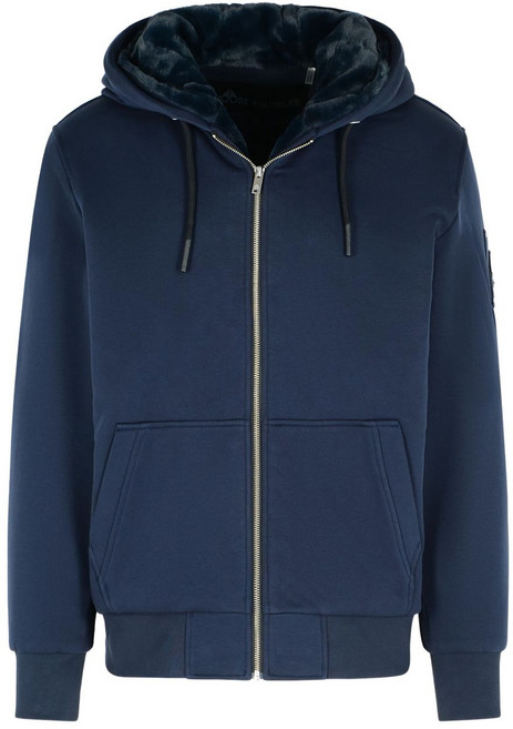 무스너클 로고 패치 드로스트링 후디