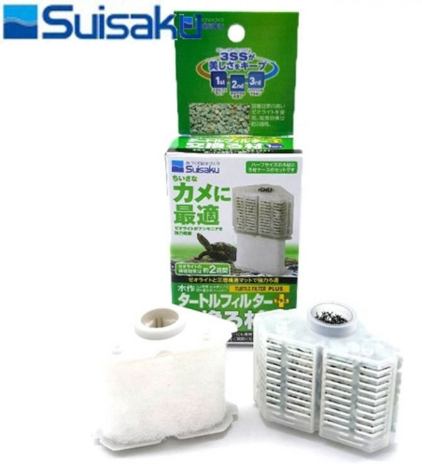 수이사쿠 터틀 필터 S 리필 여과재, 1개