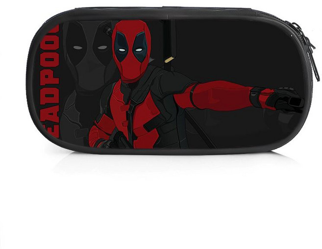 데드풀필통 캔버스 울버린굿즈 연필필통 입학선물 문구류, D W12