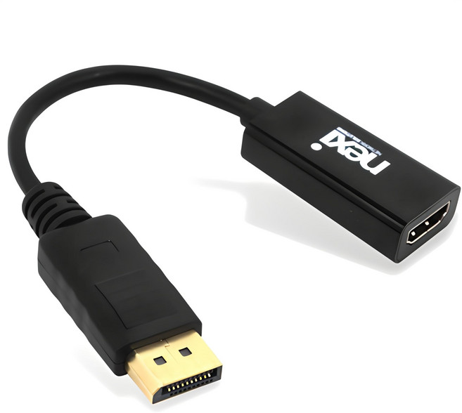 넥시 DP TO HDMI 2.0 컨버터, NX-DPHDC, 1세트