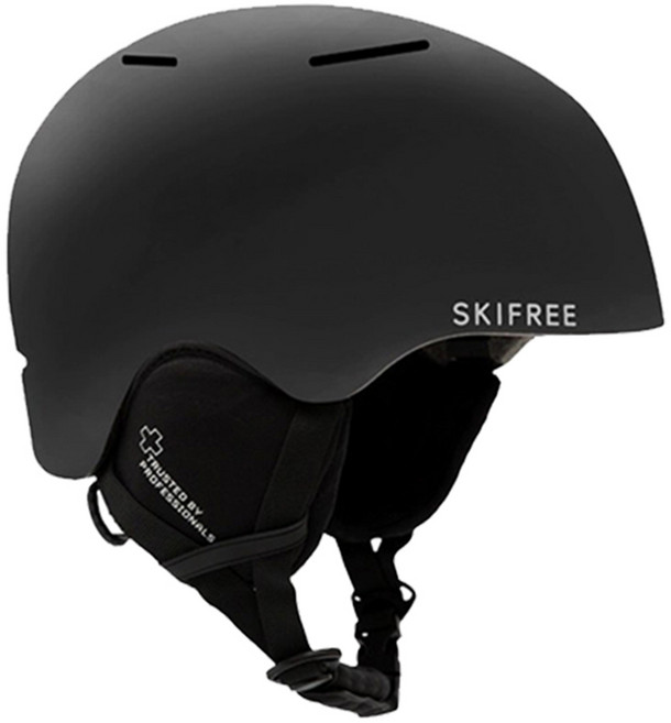 SKIFREE 초경량 스키 헬멧 프로 스노보드 헬멧 남자 장비 모자 S1, 블랙계열, 1개