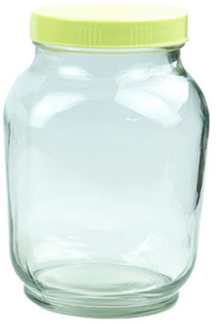 국산 유리 꿀병 2.4kg 피클통 소분병 과일청 고추장 견과류 보관병, 1박스