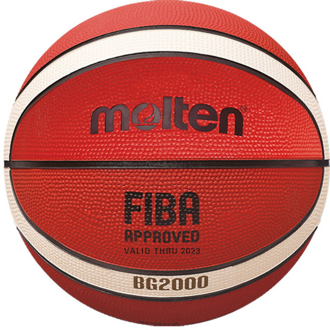 몰텐 - BG2000 농구공 6호 보급형 고무농구공 실내실외겸용 B6G2000, 1개