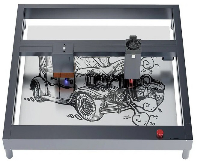 올인원 레이저 각인기 금속 마킹 10mm 커팅 10w 써지컬 스테인리스 아크릴 절단, 2W레드펄스+10W블루, 1개