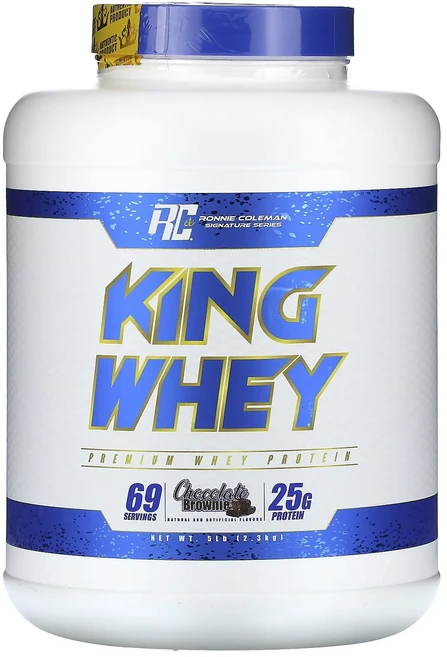 몸관리하세요 겨울입니다 Ronnie Coleman 서명 시리즈 King Whey 초콜릿 브라우니 2.3kg(5lbs) 특별관리진행, RonnieColeman서명시리즈KingWhey초콜릿브, 2.3kg, 1개 - 쿠팡