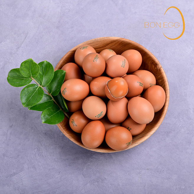 무항생제 맥반석 구운계란 30구(1판) 촉촉하고 맛있는 본에그 구운계란, 2개, 30구