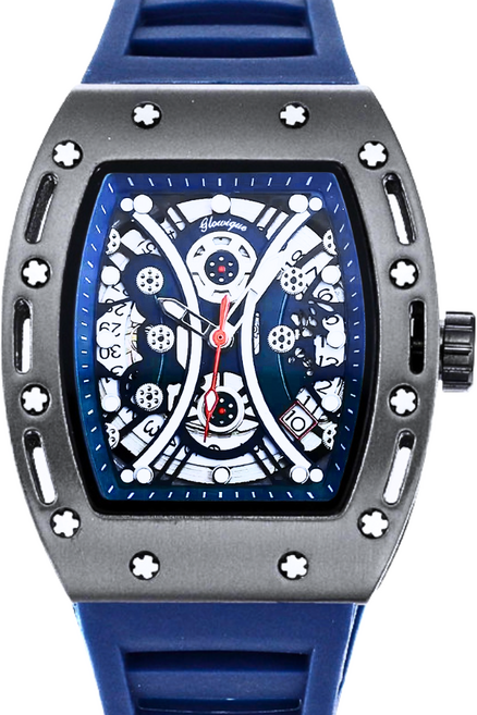 글로윅 오토매틱 스켈레톤 야광 무브먼트 남성시계 프리미엄 하이엔드 메커니컬 디자인