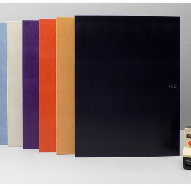 펠리즈화일 Feliz B4 유광 20매 클리어화일 B4화일 스케치북형8절크기 속지추가가능, 아이보리