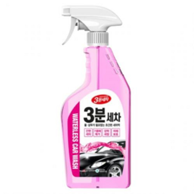 3분세차 간편스프레이 물왁스, 650ml, 1개