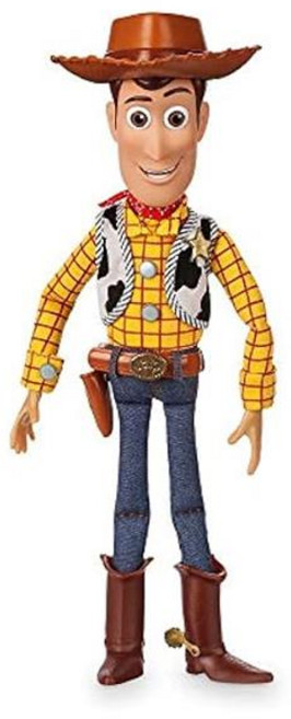 디즈니 픽사 토이스토리 4 토킹 인형 우디 38CM 피규어, 1개