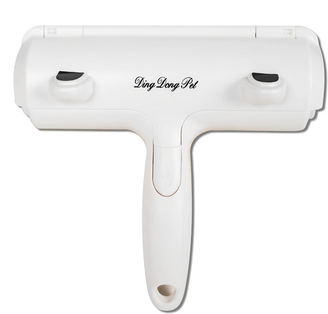 딩동펫 반영구돌돌이 털 제거용품 19 x 19 cm, 화이트, 1개