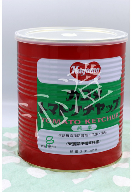 【沁澄】5015 可果美番茄醬 3300g 早餐食材 百搭美味 批發零售, 1個