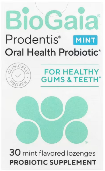 바이오가이아 Prodentis 민트 프로바이오틱 사탕 정제 30정, 1개
