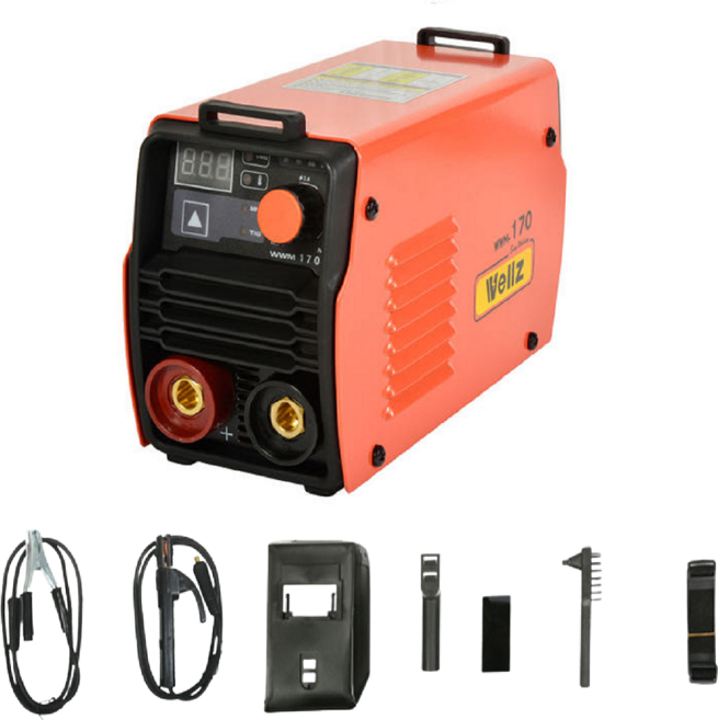 웰즈 인버터 용접기 미니 WWM-170/풀세트/휴대용/경량 WWM-170S, 1개
