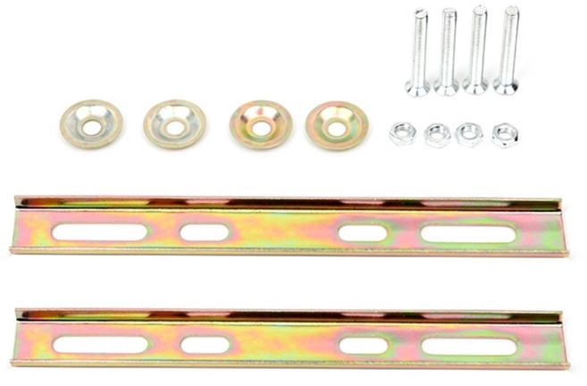 범용 테일 박스 브래킷 오토바이 후면 수하물 랙 트렁크 고정 브래킷, 스페이서 나사