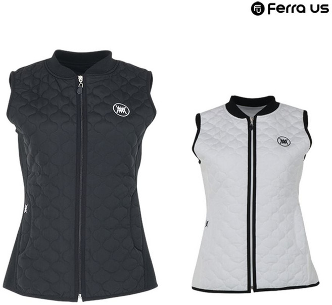 페라어스 여성 골프 러블리 누빔조끼 AVMI6023W1푸른플러스