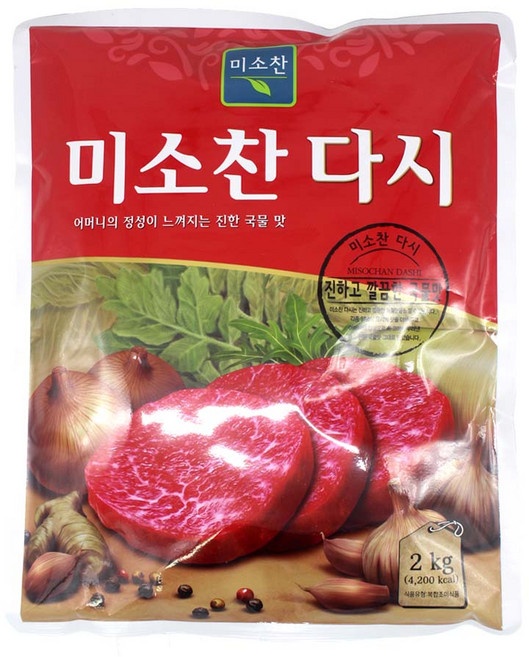 미소찬 다시, 2개, 2kg