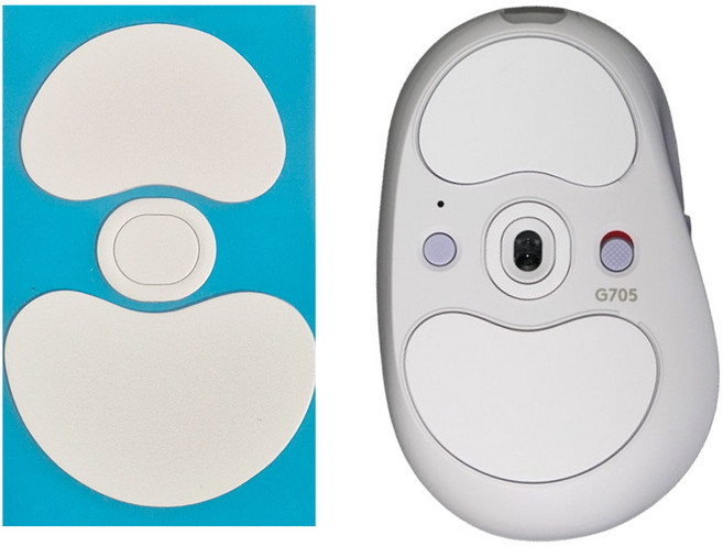 로지텍 마우스 피트 호환 G102 G304 G703 G PRO 지슈라 MX 마스터 애니웨어, 화이트, 로지텍 G705 오로라