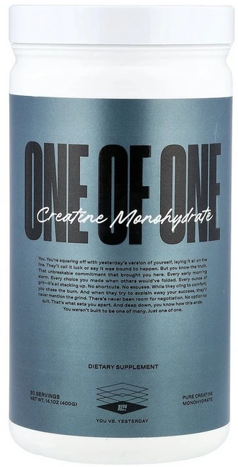 ONE OF ONE 크레아틴 일수화물 400g(14.1oz) OOF-09001, 399 g, 1개, 400g - 쿠팡