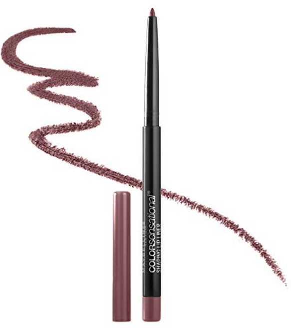 메이블린 컬러 센세셔널 셰이핑 립 라이너 셀프 샤프닝 팁 Maybelline Color Sensational Shaping Lip Liner with Self-Sharpening, 132 ALMOND ROSE, 1개