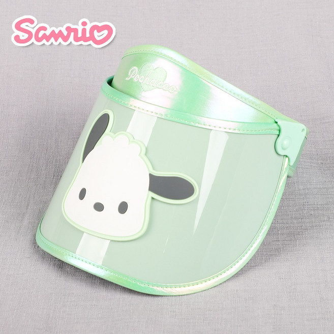 코지24 산리오 포차코 썬캡 각도 조절 각도캡 모자 썬햇 햇빛가리개 자외선차단 어린이 키즈 여아 아동 물놀이 선캡 여름챙모자