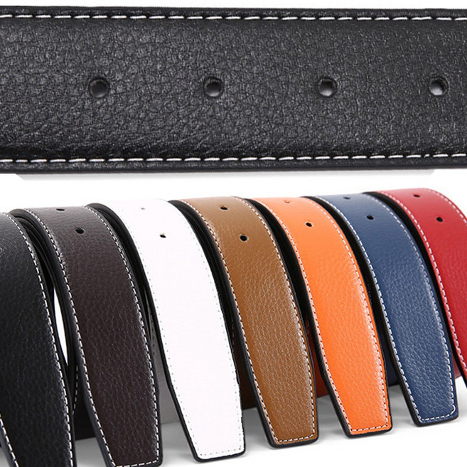 로이맥스 듀얼 양면 5구 교체용벨트 폭 3.6cm 남성벨트 남자 자동 정장 벨트띠 줄