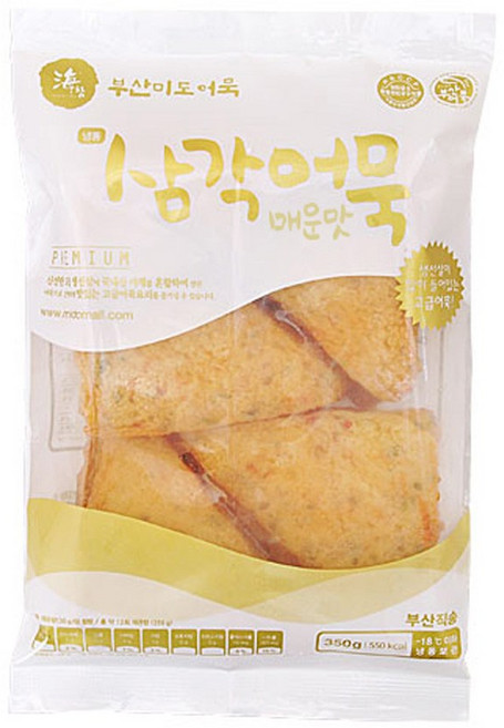 미도어묵 부산 미도푸드 삼각어묵 350g, 1개