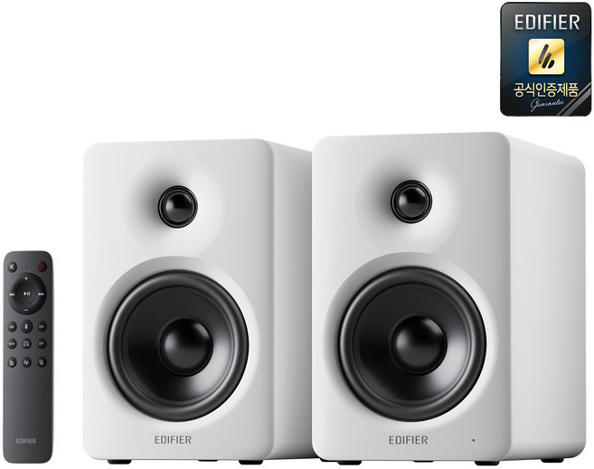 [공식 수입 제품 국내 AS 가능] 에디파이어 블루투스 멀티미디어 스피커, 화이트, R20BT(USB-C 전원)
