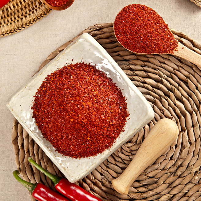 베트남 고추가루 아주매운맛 5kg, 1개, 한식용(중간입자)